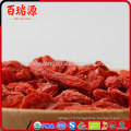 Baies de goji fraîches croustillantes ningxia goji goji baie fiyat avec faible en calories